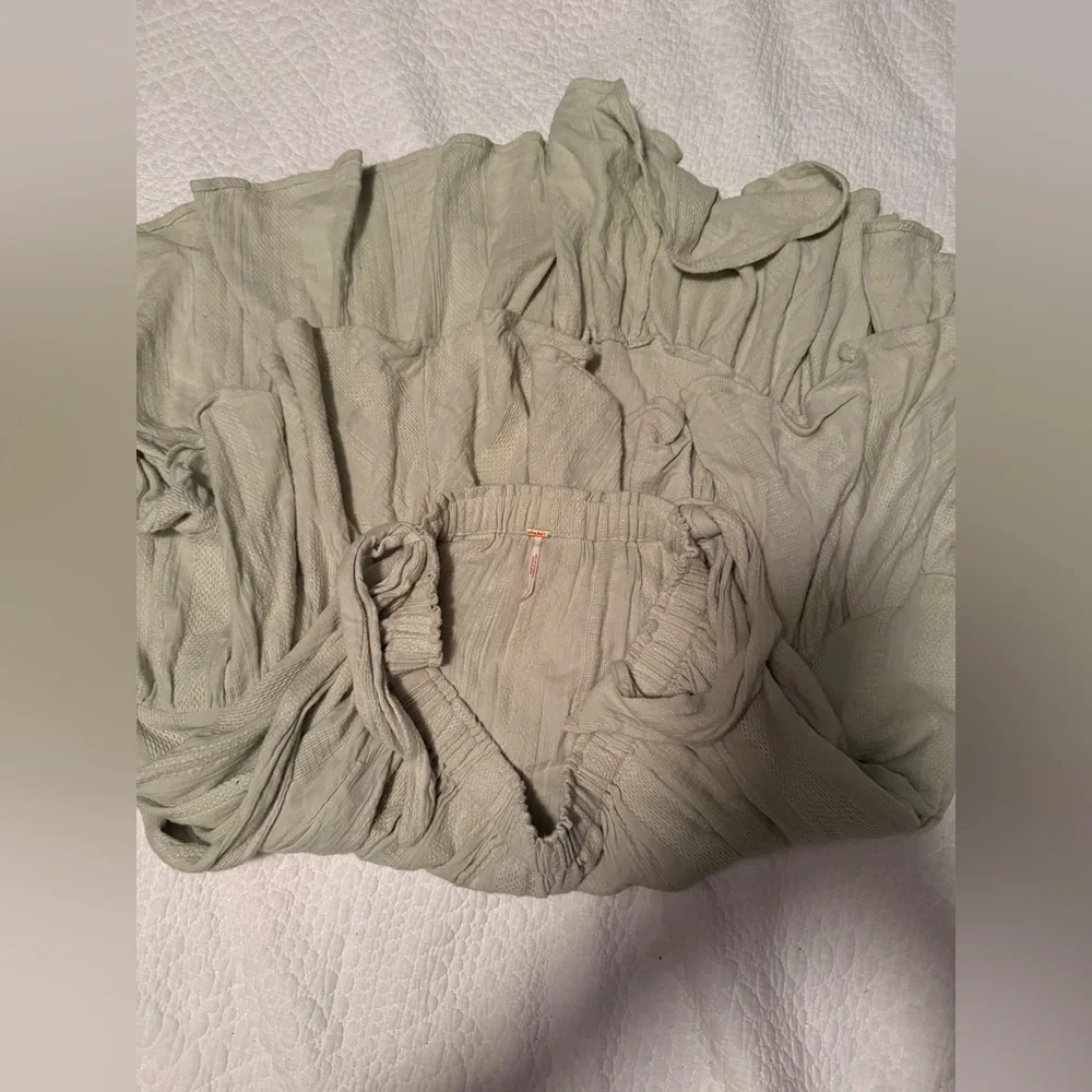 Free people light green skirt - Picture 5 of 5